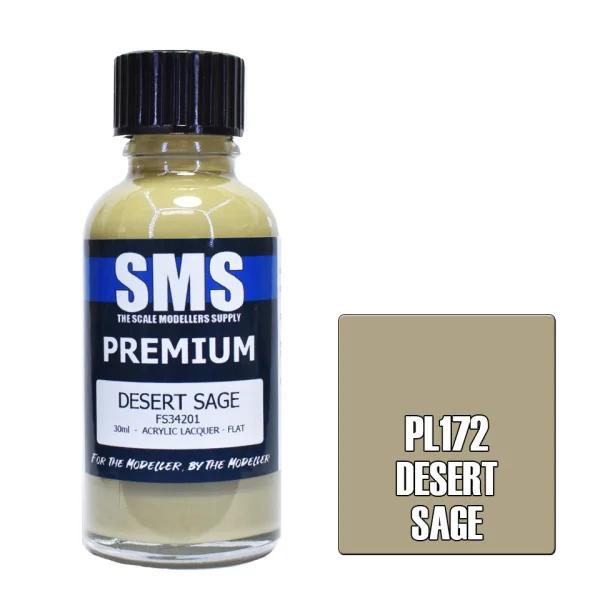 The Scale Modellers Supply (SMS) Premium DESERT SAGE FS34201 30ml - Paints