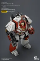 JOYTOY White Scars Contemptor Dreadnought with Melta Cannon and Gravis power fist - Warhammer 40K - photo 8