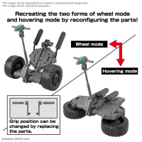 BANDAI HOBBY 30MM 1/144 Extended Armament Vehicle (WHEEL MOBILE Ver.) - 30 Minutes Missions (30MM) - photo 6