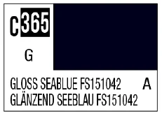 GSI Creos C365 Glossy Seablue FS151042 [US navy standard color WWII] - Paints