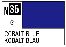 GSI Creos Acrysion N35 - Cobalt Blue (Gloss/Primary) - Paints