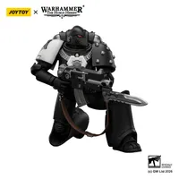 JOYTOY Raven Guard MkVI Tactical Sergeant with Power Sword, Bolter and Plasma Pistol - Warhammer 40K - photo 11