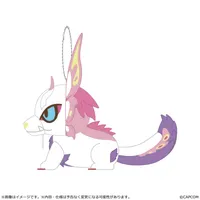 CAPCOM MONSTER HUNTER CHIBI STYLE Plush Keychain: Mizutsune - Monster Hunter - photo 2