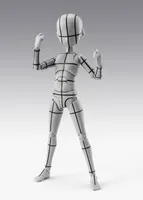 TAMASHII NATIONS BODY-KUN -KEN SUGIMORI- Edition -WIREFRAME-(Gray Color Ver.) - Action Figures - photo 5