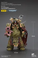 JOYTOY Death Guard Deathshroud Terminator 2 with Manreaper and Plaguespurter Gauntlet - Warhammer 40K - photo 9