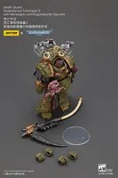 JOYTOY Death Guard Deathshroud Terminator 2 with Manreaper and Plaguespurter Gauntlet - Warhammer 40K - photo 8