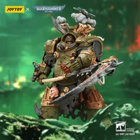 JOYTOY Death Guard Deathshroud Terminator 1 with Manreaper and Plaguespurter Gauntlet - Warhammer 40K - photo 18
