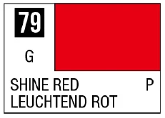 GSI Creos Mr. Color 79 - Shine Red (Gloss/Primary) - Paints
