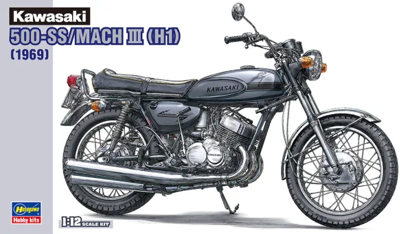 [BK10] 1:12 Kawasaki 500-SS/MACH III (H1)