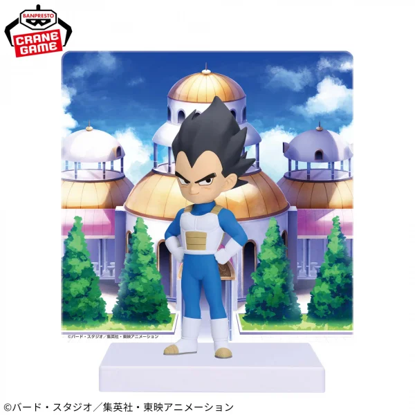 BANDAI Vegeta with Panel (mini) "Dragon Ball Daima", Banpresto Figure - Dragon Ball DAIMA