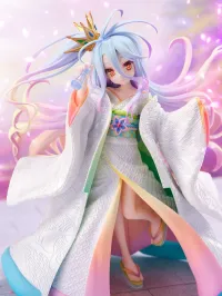 FuRyu NO GAME NO LIFE Shiro -Shiromuku- 1/7 Scale Figure - No Game No Life - photo 4