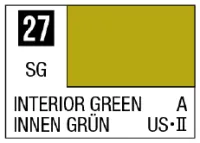 GSI Creos Mr. Color 27 - Interior Green (Semi-Gloss/Aircraft) - Paints - photo 1