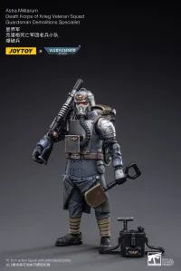 JOYTOY Astra Militarum Death Korps of Krieg Veteran Squad Guardsman Demolitions Specialist - Warhammer 40K - photo 2