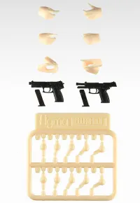TOMYTEC LAOP12: figma Hands for Guns 2 - Handgun Set - Little Armory - photo 3