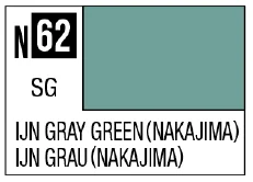 GSI Creos Acrysion N62 - IJN Gray Green Nakajima (Semi-Gloss/Aircraft) - Paints