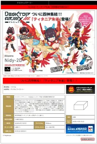 MegaHouse Desk Top Army N-202d Titania Suzaku  【with gift】 - Chibi Figures - photo 9
