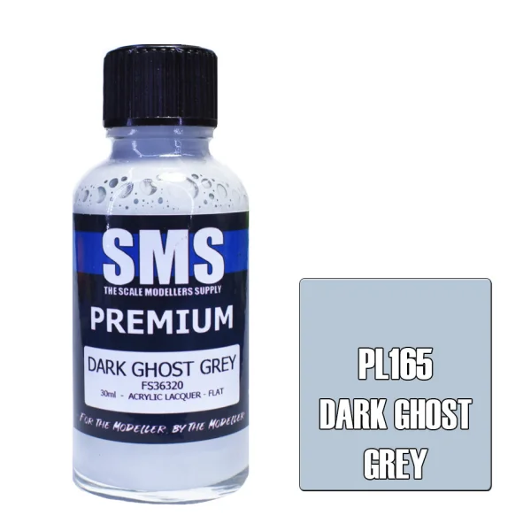 The Scale Modellers Supply (SMS) Premium DARK GHOST GREY FS36320 30ml - Paints