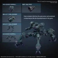 BANDAI HOBBY 30MM ARMORED CORE Ⅵ FIRES OF RUBICON BALAM INDUSTRIES BD-011 MELANDER LIGER TAIL - ARMORED CORE - photo 8