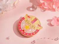 GoodSmile Moment Cardcaptor Sakura 25th Anniversary Metal Badge: Star Wand - Cardcaptor Sakura - photo 11