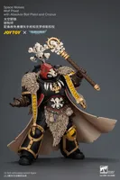 JOYTOY Space Wolves Wolf Priest with Absolvor Bolt Pistol and Crozius - Warhammer 40K - photo 13