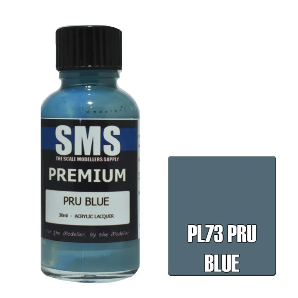 The Scale Modellers Supply (SMS) Premium PRU BLUE 30ml - Paints
