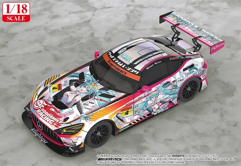 1/18th Scale Good Smile Hatsune Miku AMG 2021 SUPER GT 100th Race Commemorative Ver.