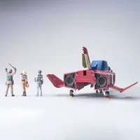 BANDAI HOBBY UCHG 1/35 CORE・FIGHTER - Mobile Suit Gundam - photo 10