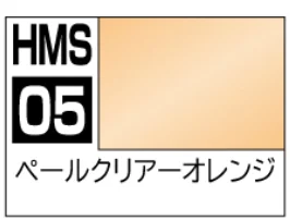 H-30MS COLOR CLEAR PALE ORANGE