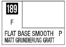Mr. Color 189 Flat Base Smooth