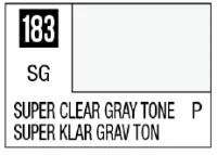 GSI Creos Mr. Color 183 - Super Clear Gray Tone (Semi-Gloss/Primary) - Paints - photo 1