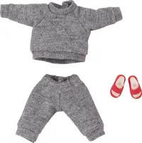 GOOD SMILE COMPANY Nendoroid Doll Outfit Set: Sweatshirt and Sweatpants (Gray) - Figure Accessories - photo 3