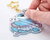 GoodSmile Moment Gal & Dino Glow-in-the-Dark Acrylic Keychain Javelin Throwing - Gal & Dino - photo 5
