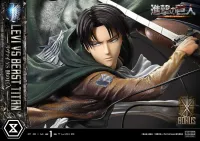 Prime 1 Studio Ultimate Premium Masterline  TV animation Attack On Titan  Levi versus Beast Titan Bonus Version - Attack on Titan - photo 30