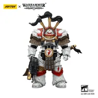 JOYTOY White Scars Legion Praetor in Cataphractii Terminator Armour with Cyber Hawk, Chogorian sword and combi-melta - Warhammer 40K - photo 13
