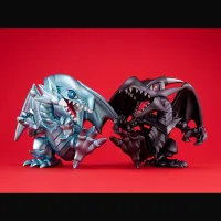 MegaHouse MEGATOON Yu-Gi-Oh！ Duel Monsters Red Eyes Black Dragon ＆The Winged Dragon of Ra set 【with gift】 - Yu-Gi-Oh! - photo 12