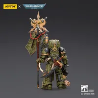 JOYTOY Death Guard Plague Marine Icon bearer with Boltgun and Plague knife - Warhammer 40K - photo 10