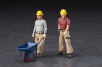 Hasegawa [WM03] 1:35 CONSTRUCTION WORKER SET A - Scale Kits - photo 4