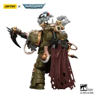 JOYTOY Death Guard Deathshroud Terminator 1 with Manreaper and Plaguespurter Gauntlet - Warhammer 40K - photo 14