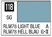 GSI Creos Mr. Color 118 - RLM78 Light Blue (Semi-Gloss/Aircraft) - Paints - photo 1