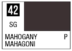 GSI Creos Mr. Color 42 - Mahogany (Semi-Gloss/Primary) - Paints