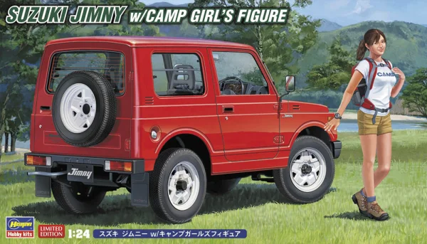 1/24  SUZUKI JIMNY w/CAMP GIRL’S FIGURE