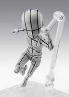 TAMASHII NATIONS BODY-KUN -KEN SUGIMORI- Edition -WIREFRAME-(Gray Color Ver.) - Action Figures - photo 7