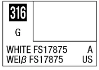 GSI Creos Mr. Color 316 White FS17875 (Gloss/Aircraft) - Paints - photo 1