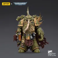 JOYTOY Death Guard Plague Marine Champion with Plasma Pistol and Power Fist - Warhammer 40K - photo 10