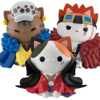 MegaHouse MEGA CAT PROJECT ONE PIECE Nyanto! The Big NYAN PIECE Series Monkey D. Luffy(Repeat) - ONE PIECE - photo 6