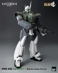 threezero Patlabor 2: The Movie - ROBO-DOU Ingram Unit 1 Reactive Armor Version - Mobile Police Patlabor - photo 2