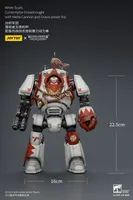 JOYTOY White Scars Contemptor Dreadnought with Melta Cannon and Gravis power fist - Warhammer 40K - photo 7
