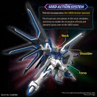 BANDAI HOBBY HG 1/144 RISING FREEDOM GUNDAM - Mobile Suit Gundam SEED FREEDOM - photo 1