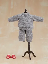 GOOD SMILE COMPANY Nendoroid Doll Outfit Set: Sweatshirt and Sweatpants (Gray) - Figure Accessories - photo 1