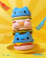 TOYZEROPLUS LuLu the Piggy x Capoo - LuLuBurger (Ca-Special) - LuLu The Piggy - photo 13